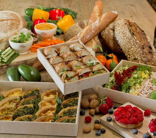 "We have successfully scaled up our drop-off catering offering."